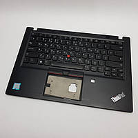 Верхний корпус Lenovo Thinkpad T490S T495S SM10Q26223 AM1BR000400 с разборки (нерабочая клавиатура)