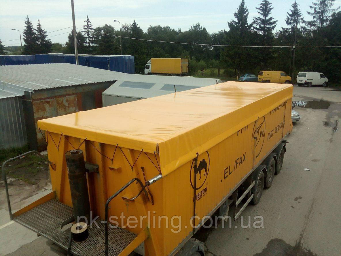 Тенти для зерновозів з ПВХ тканини - Німеччина 680 г/м2.