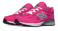 1,Удобные замшевые кроссовки Нью Баланс New Balance Kid's 990v4 KJ990PEG (Размер US 6.5 - 24,5 см) Оригинал