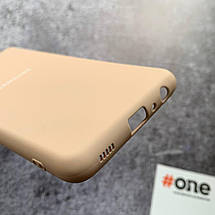 Чохол для Samsung Galaxy A52s матовий з мікрофіброю накладка чохол на телефон самсунг а52с пудровий Full, фото 4