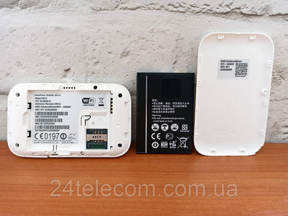 Huawei R216 мобильный 3G/4G/LTE WiFi Роутер Киевстар,Vodafone,Lifecell с 2 выходами под антенну MIMO - фото 6 - id-p1102755769