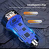Зарядний пристрій в прикурювач авто для телефону Essager Car Charger USB + Type-C 36W., фото 6