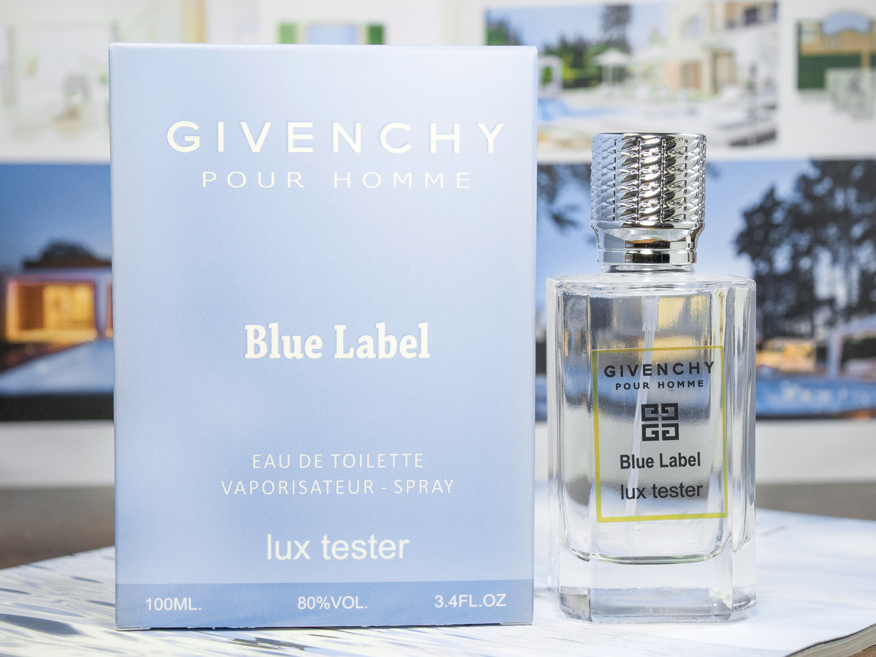 Givenchy Pour Homme Blue Label Тестер Lux 100 ml