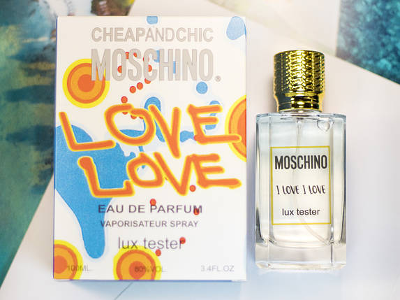 Moschino I Love Love Туалетна вода Тестер 100ml Lux, фото 1