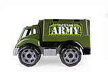 Іграшковий позашляховик Армія, з масивними бамперамита великими колесами, фото 4