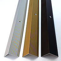 Поріг алюмінієвий кутовий 30 мм* 30 мм. А 30*30 анод