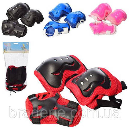 Дитячий комплект захисту для катання (колінники та налокітники), фото 1
