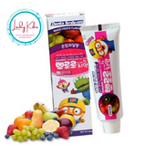 Зубна паста для дітей 2-6 років, фруктовий мікс PORORO Toothpaste For Kids Mixed Fruits, 90ml, фото 2