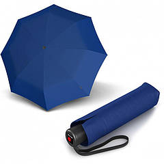Синій зонт жіночий Німеччина механічний складаний 220497