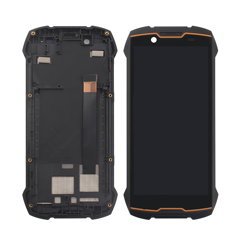Дисплей + сенсор з передньою панеллю для Cubot King Kong Mini 2 Orange-Black