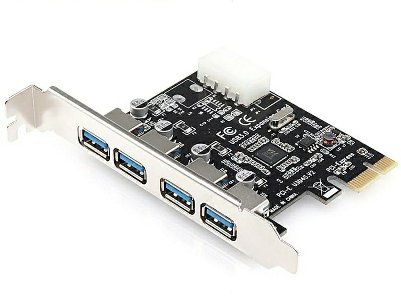 Плата розширення USB 3.0 PCI-ex, 4 порти