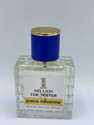Чоловіча парфумована вода Paco Rabanne 1 million for men Top Tester 40 мл, фото 3