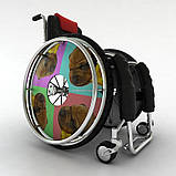Захисту на спиці для своєї коляски 24" Wheelchair Spice Protection - Animals, фото 11