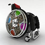 Захисту на спиці для своєї коляски 24" Wheelchair Spice Protection - Animals, фото 10