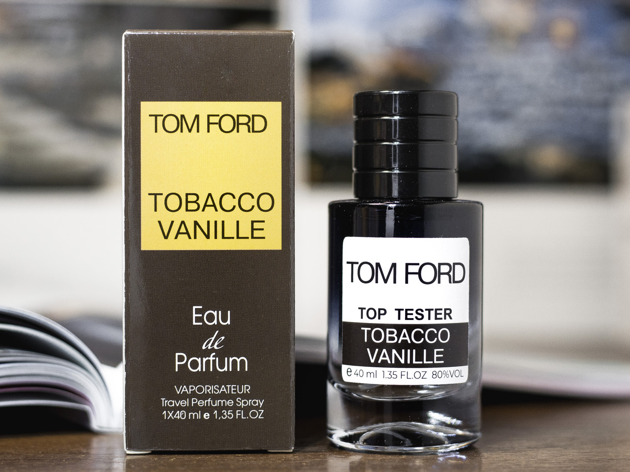 Tom Ford Tobacco Vanille tester 40 ml(Жіноча парфумована вода Тобак Ванилль від ТОМ ФОРД)