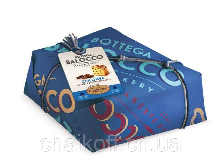 Паска Bottega Balocco la Colomba Gocce di cioccolato 750 г (Італія), фото 1