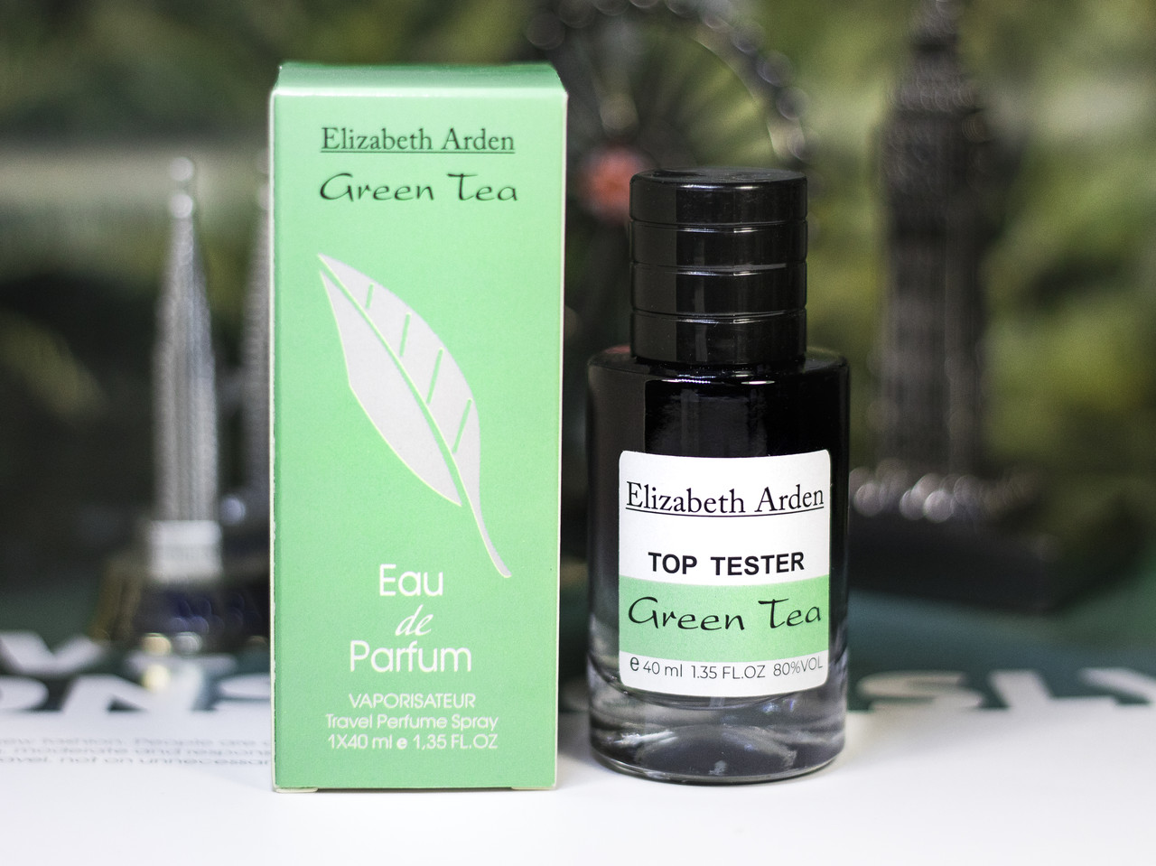 Elizabeth Arden Green Tea tester 40 ml (Жіноча парфумована вода Грін Ти від Элизабез Арден)