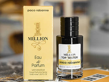 Paco Rabanne 1 Million tester 40ml(Чоловіча парфумована вода Ван Мільйон від ПАКО РАБАННЕ), фото 1