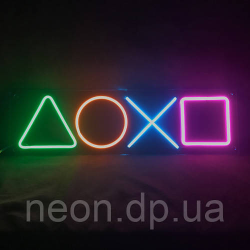 Неонова вивіска "PlayStation"