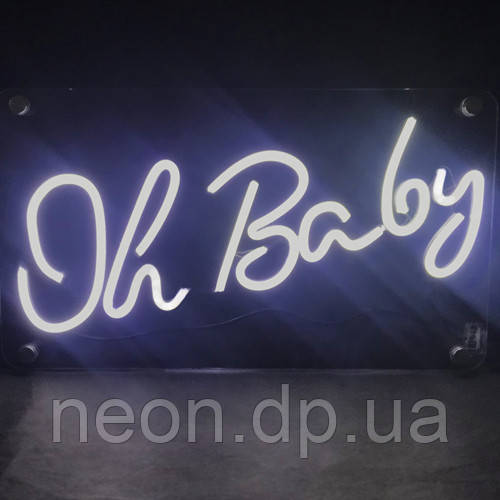 Неонова вивіска "Oh Baby"