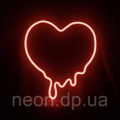 Неонова вивіска "Серце", фото 1