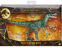 Фигурка Динозавр Велоцираптор Дельта Мир Юрского Периода Jurassic World Velociraptor Delta Mattel GJN94