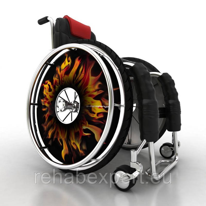 Захисту на спиці для своєї коляски 24" Wheelchair Spice Protection - Abstraction