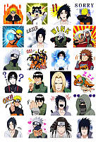 Наруто Аніме зручна картинка на торт, топери картинка