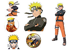 Наруто Аніме зручна картинка на торт, топери картинка