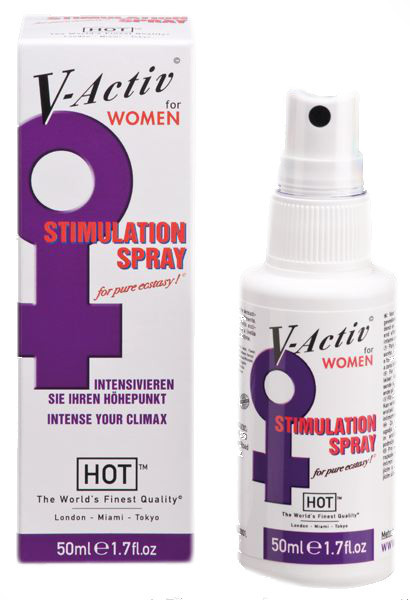 Стимулювальний спрей для жінок HOT V-Activ, 50 мл.