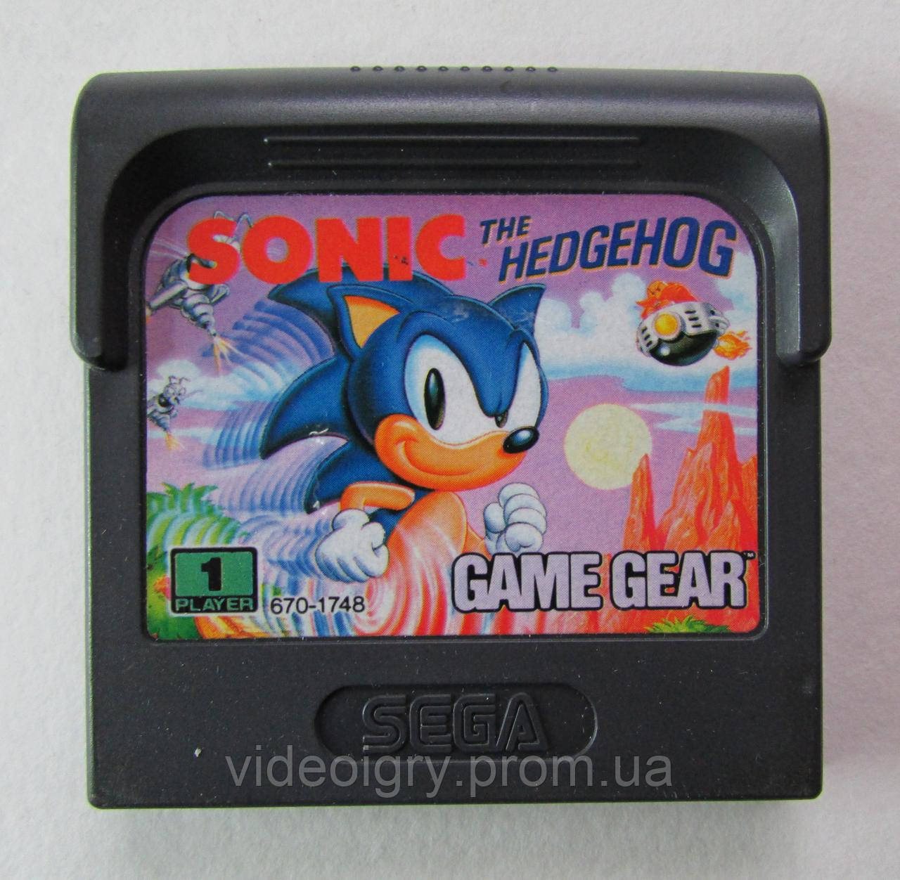 Sonic the Hedgehog картридж Sega Game Gear Б/У
