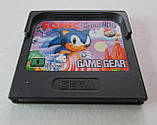Sonic the Hedgehog картридж Sega Game Gear Б/У, фото 2