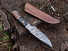 Ніж мисливський з дамаської сталі З-217, фото 8
