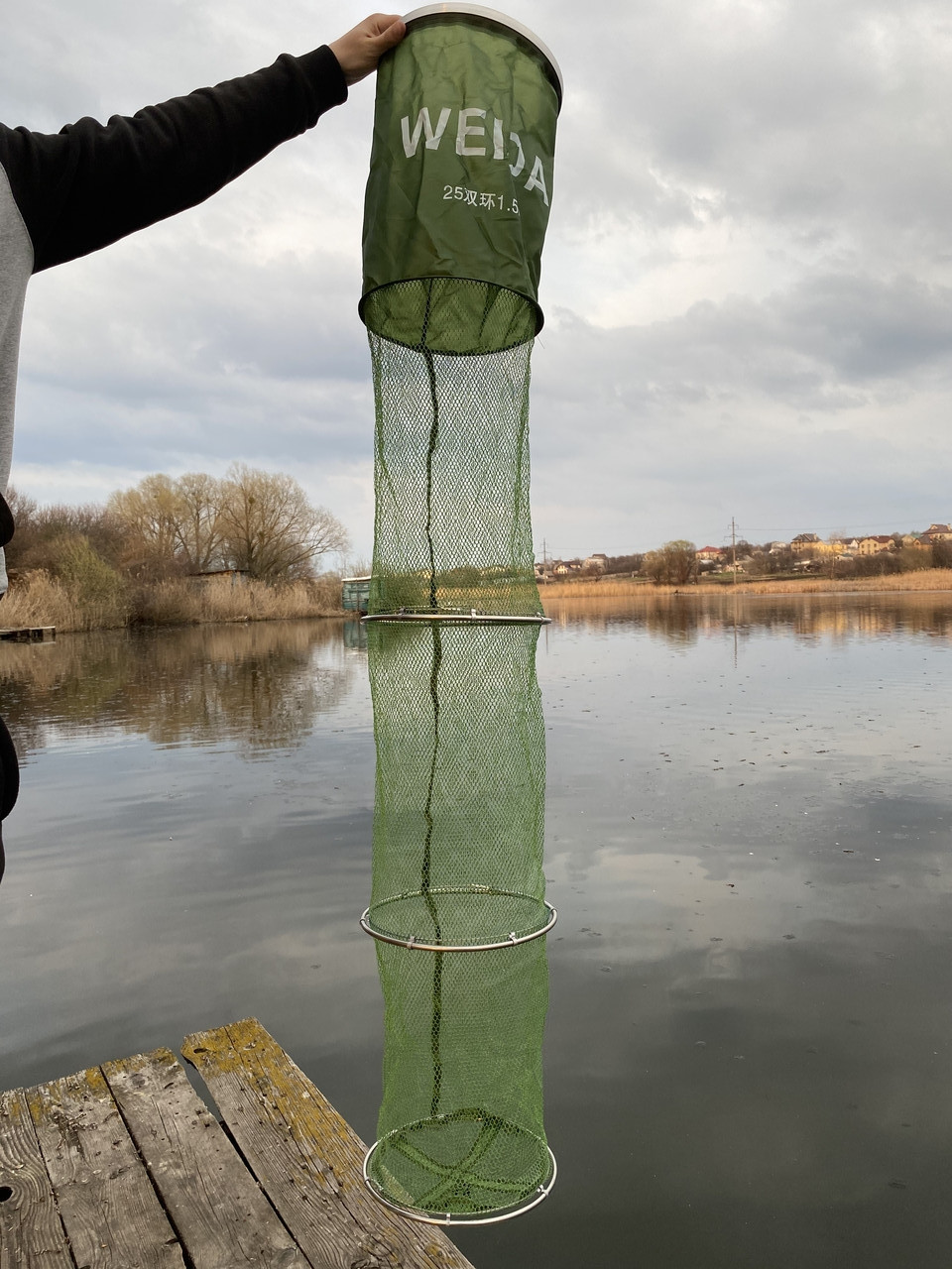 Садок рибальський 2.5 м, d=0.33 м, латексне покриття, фото 1