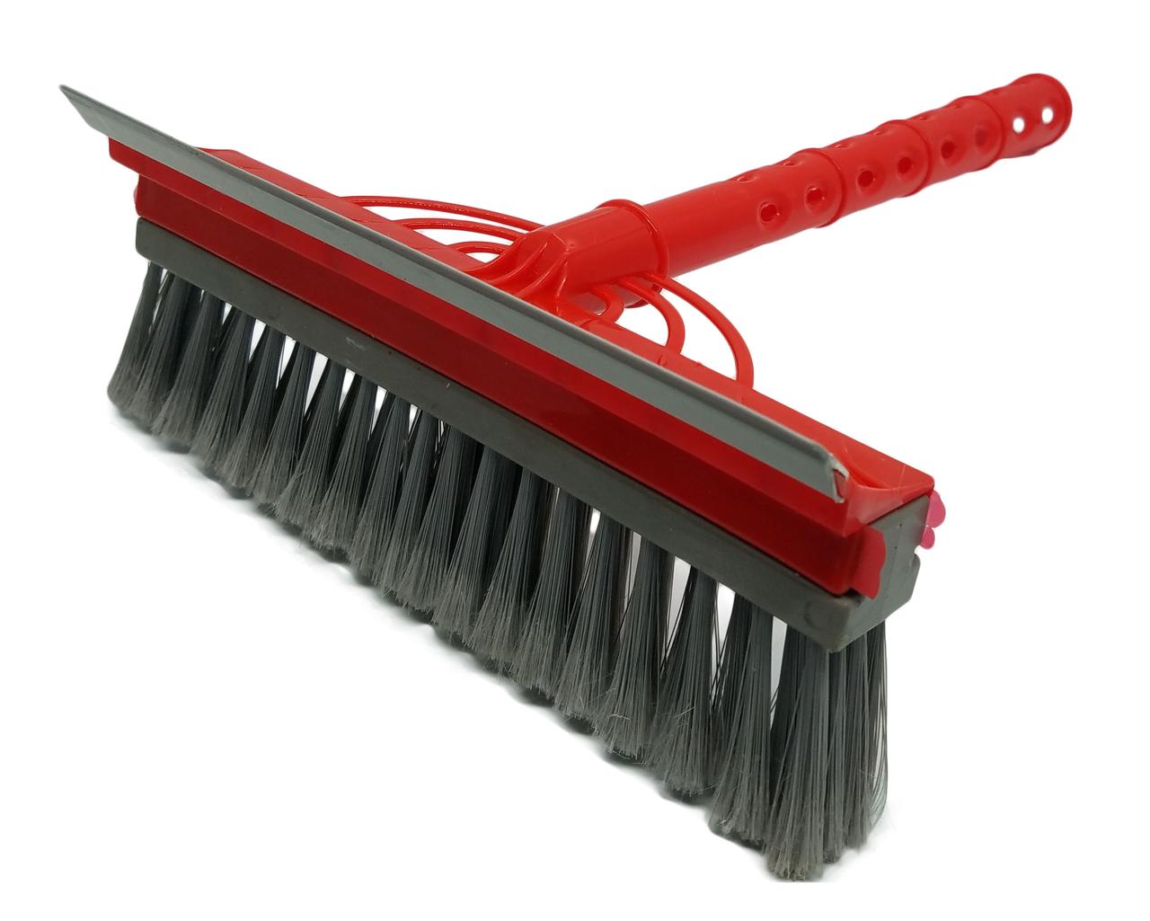 Стекломийка (щітка + скребок) 22 см, пластикова ручка ZP-170 (ZAMBAK plastik)