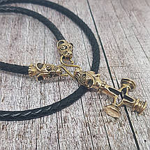 Молот Тора Хрест з Фоссі, бронзове шийна прикраса, фото 4