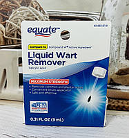 Засіб для видалення бородавок Equate Liquid Wart Remover