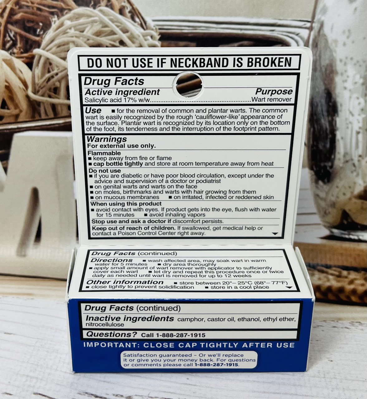 Купить Засіб для видалення бородавок Equate Liquid Wart Remover по