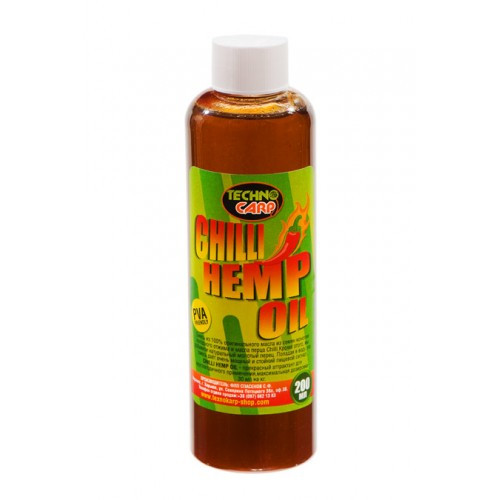 Конопляна олія TechnoCarp CHILLI Hemp Oil 0.2л