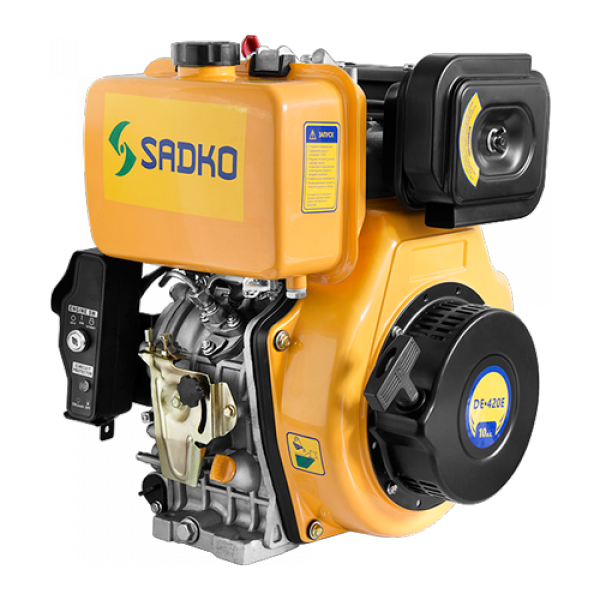 Двигун дизельний Sadko DE-420ME, 10 л. с, шліцьовий вал - фото 1 - id-p204261906