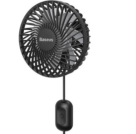 Вентилятор автомобільний BASEUS CXQC-A03 Air outlet type, чорний, фото 1