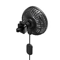 Вентилятор автомобільний BASEUS CXQC-A03 Air outlet type, чорний, фото 3