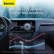 Вентилятор автомобільний BASEUS CXQC-A03 Air outlet type, чорний, фото 5
