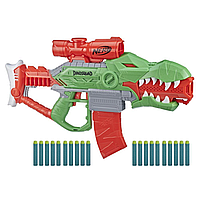 Бластер Нерф Дино Отряд Рекс Рэмпейдж Nerf DinoSquad Rex-Rampage Hasbro F0807