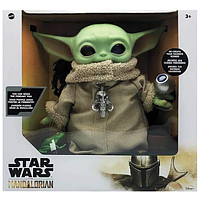 Малыш Йода Большой Грогу с аксессуарами Star Wars The Child Baby Yoda The Mandalorian Grogu Mattel GXB49