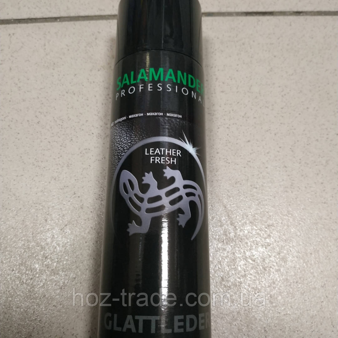 Фарба Salamander Professional Махагон 043 для гладкої шкіри велюру 250 мл термін закінчився