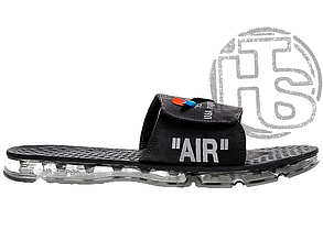 Чоловічі шльопанцы Off White x Nike Air Jumper Black ALL04411