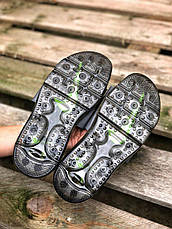 Чоловічі шльопанцы Off White x Nike Air Jumper Black ALL04411, фото 5