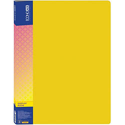 Папка А4 на 20 файлів E30602-05 жовта
