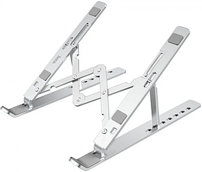 Алюмінієва підставка для ноутбука планшета HOCO folding 7-level adjustment notebook stand DH07 Сірий